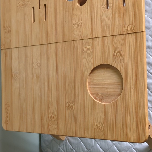 Bamboo Portable / Foldable Laptop Table / Desk - Picture 7 of 11